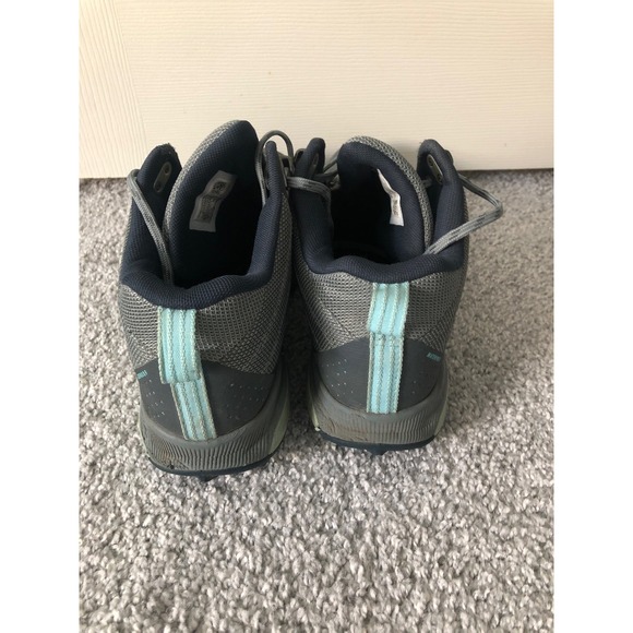 Merrell Womens Zion FST Mid Hiking Trail Boots Waterproof Gray Blue Shoes Sz 11 - Picture 3 of 8